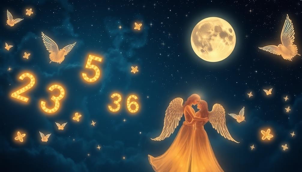 angel numbers enhance romantic connections