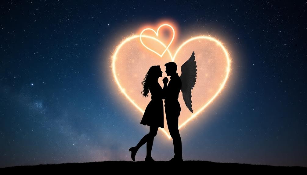 angel numbers enhance romantic connections