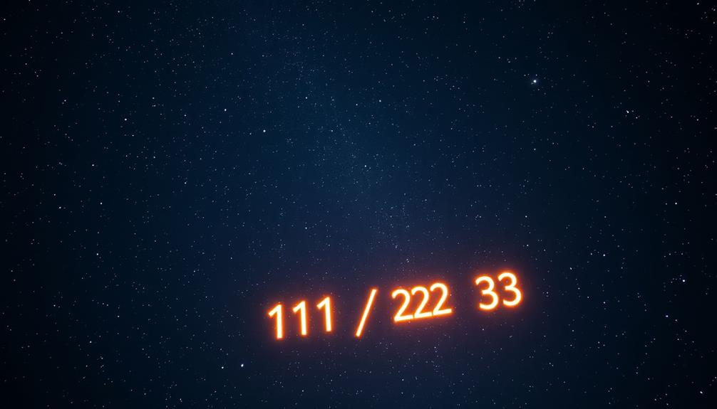 meaning behind angel numbers