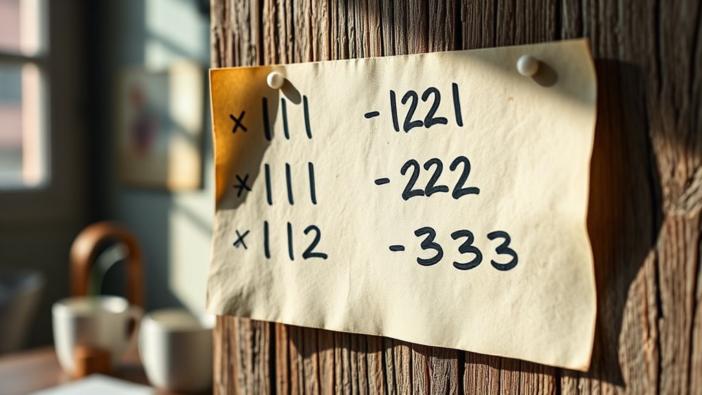 numbers as spiritual signs