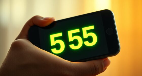 angel number 555 sign