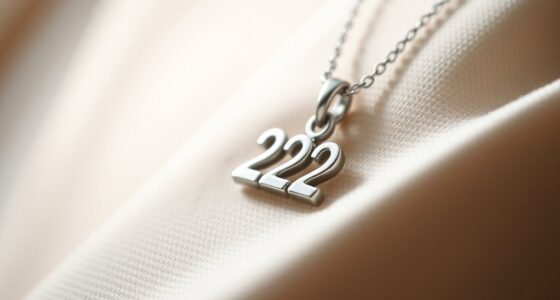 angel number necklace collection