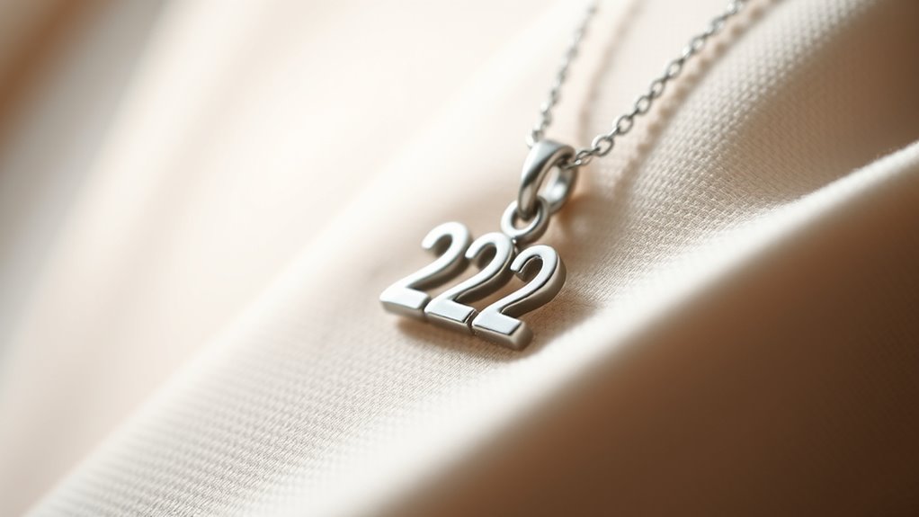 angel number necklace collection