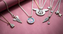 angel number necklace collection