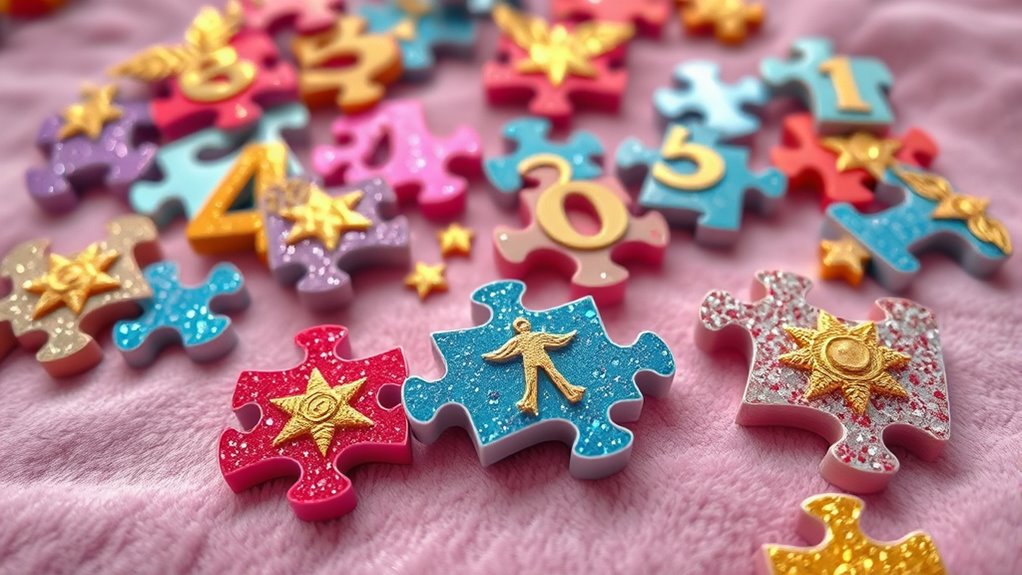 angel number puzzle gifts