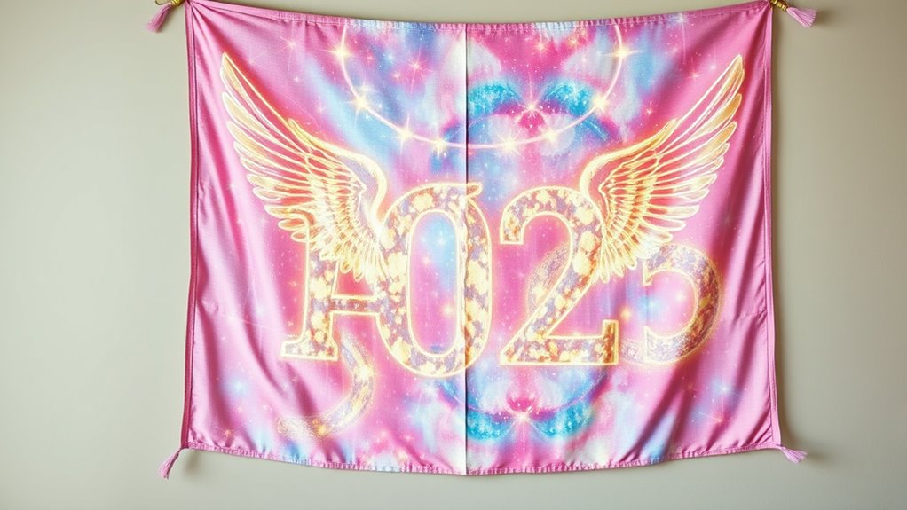 angel number tapestry decor