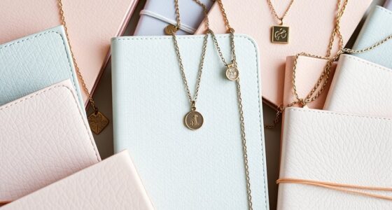 guided journals with necklaces