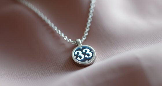 meaningful angel number necklace