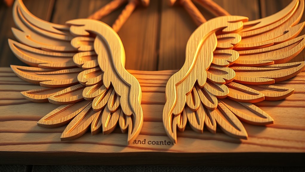 personalized angel wing signs