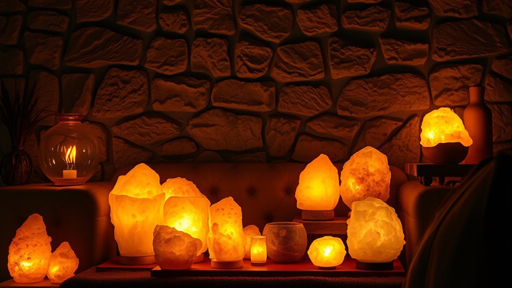 salt lamp spiritual air purifiers