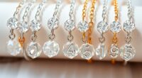sparkling personalized crystal bracelets