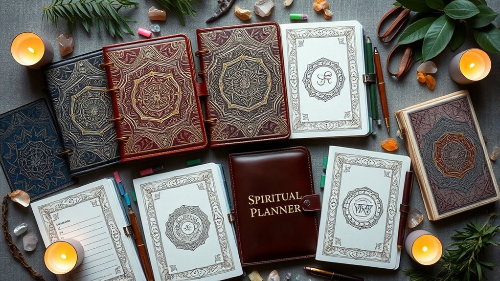 spiritual planners with reminders