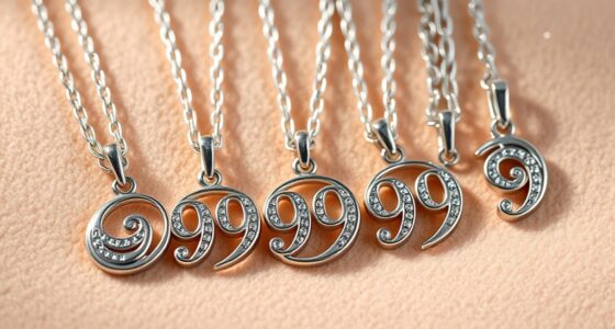 top 14 angel number necklaces