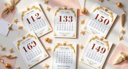 top angel number calendars