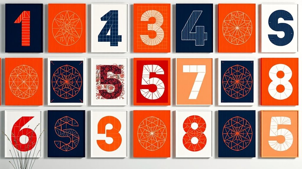 top number art prints