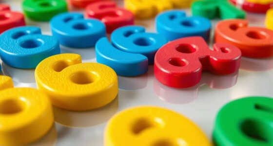 top number magnet sets