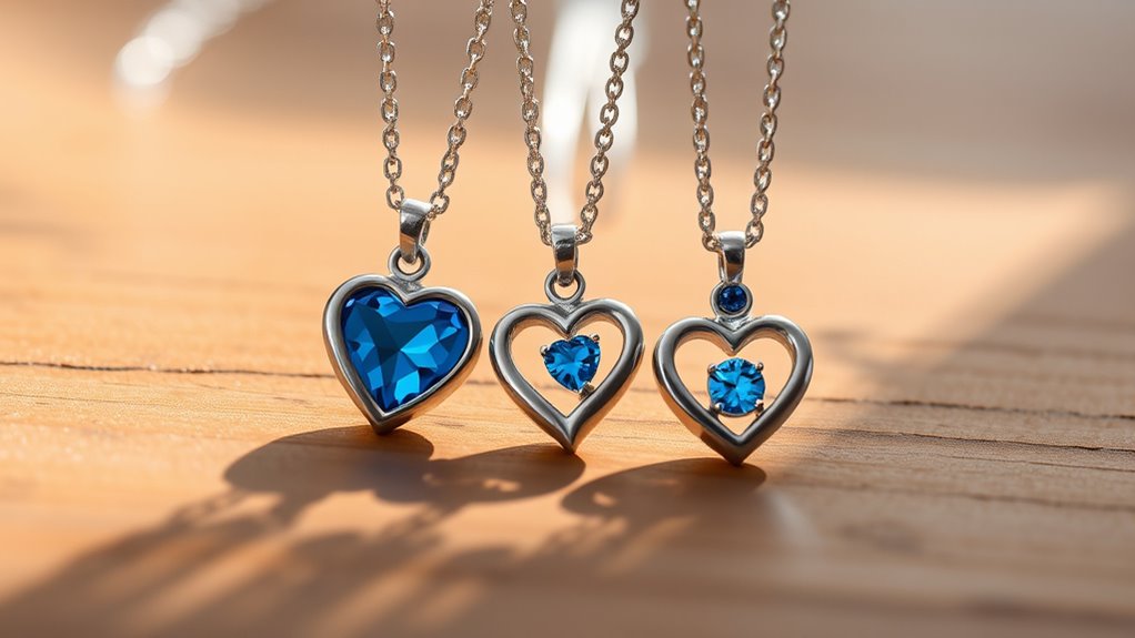 twin flame necklace gift ideas
