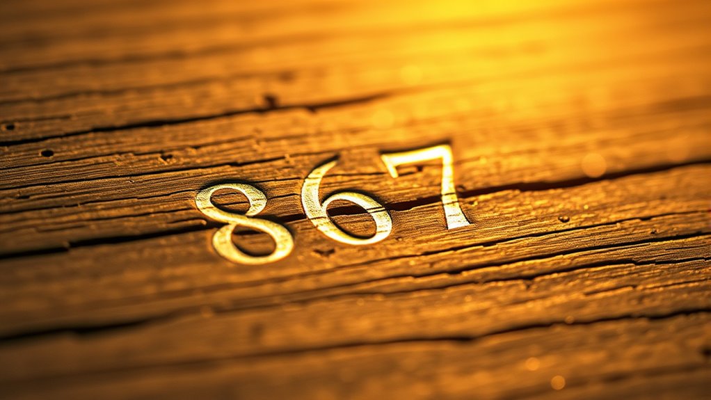 angel messages through number 867