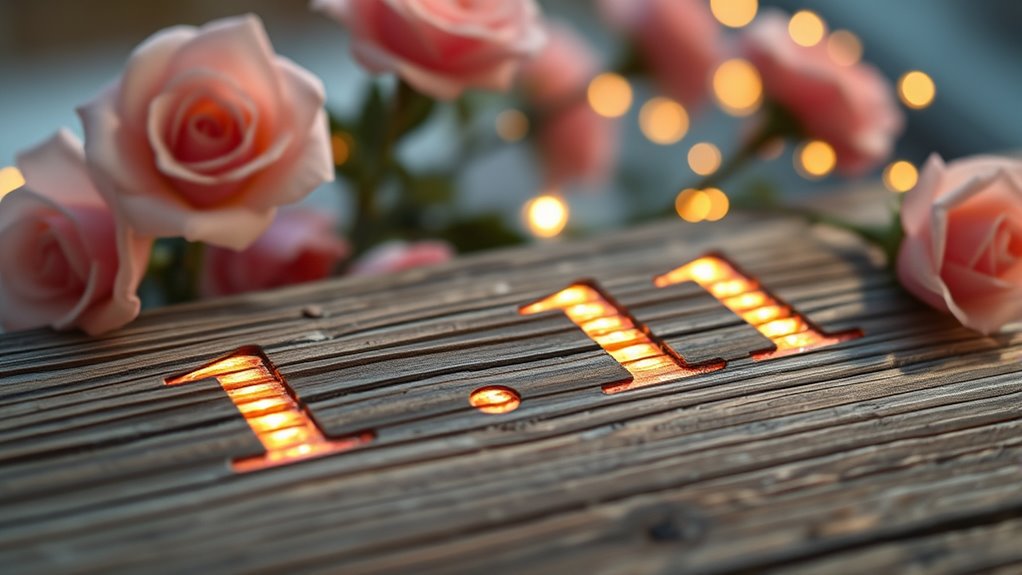 angel numbers sign love