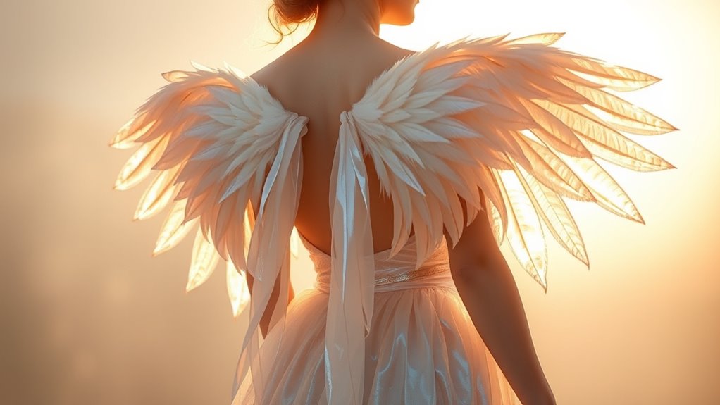 attached wings for costumes