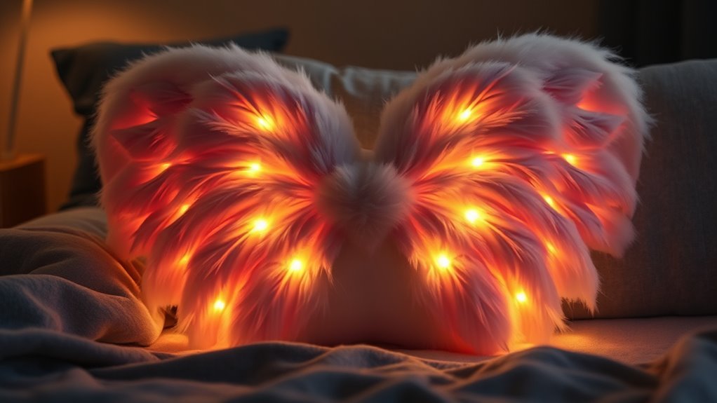 celestial plush glowing comfort
