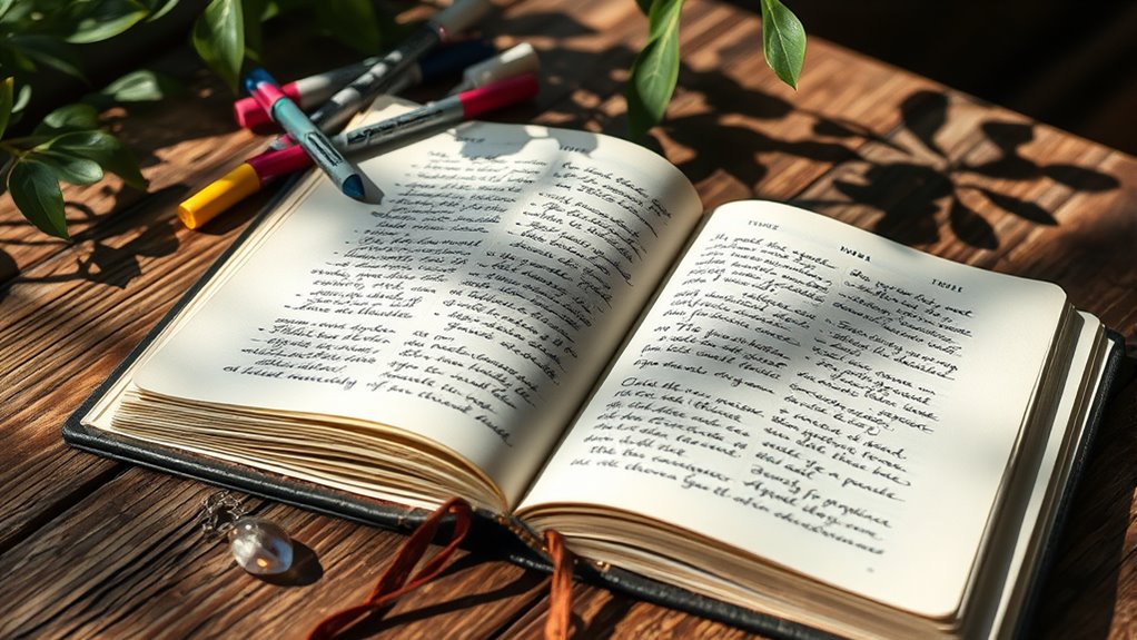 create focused angel journal setup