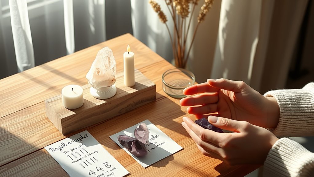 daily angel number intention