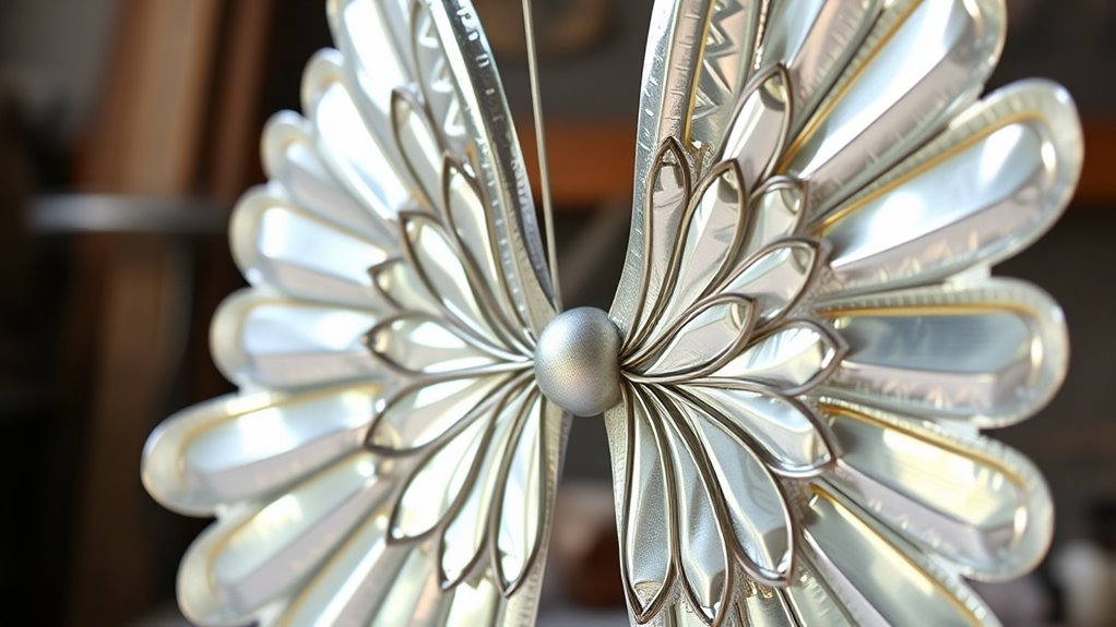 eco friendly recycled wing crafts