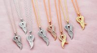 elegant angel wing jewelry