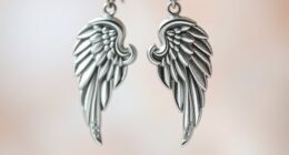 elegant heavenly angel earrings
