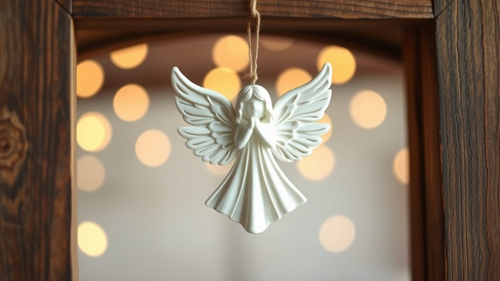 inspirational angel sign decor