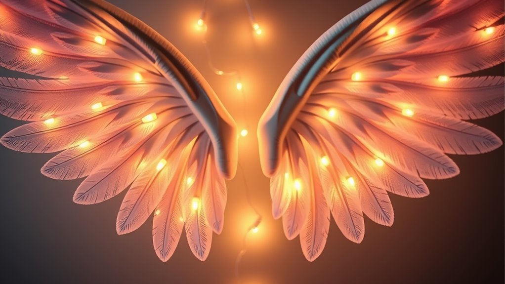 magical fairy wing lighting