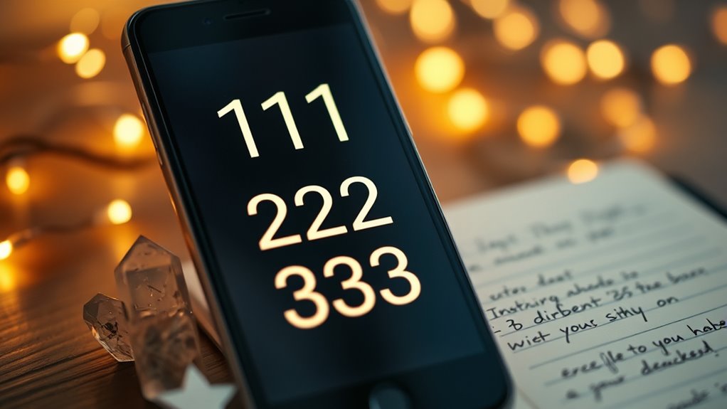 meaning behind angel numbers