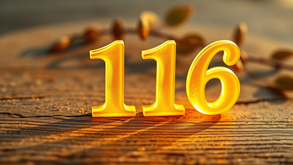 number 116 s spiritual guidance