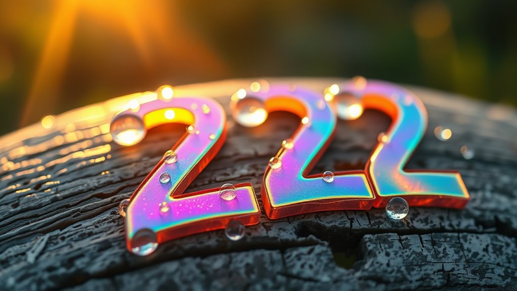 number 222 signals love