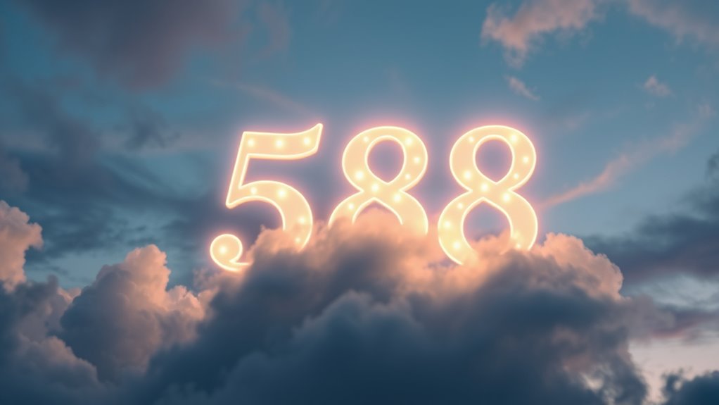 number 588 signifies growth and abundance