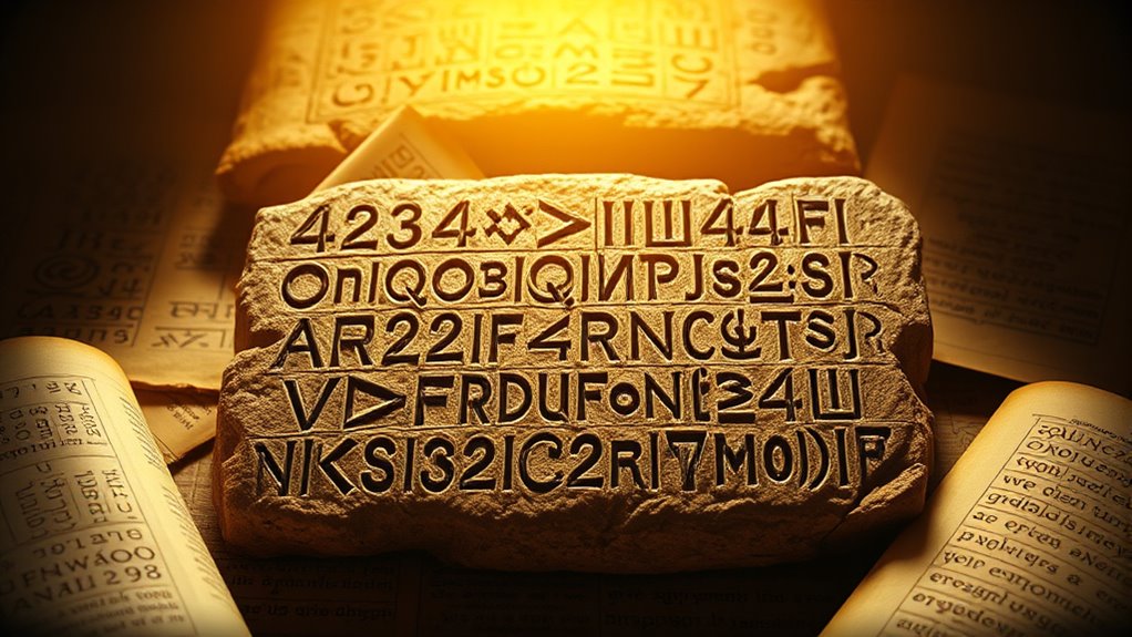 numbers as sacred symbols