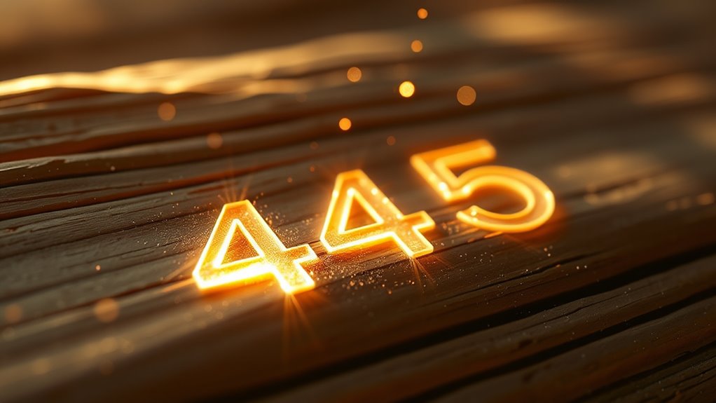 observe 445 s spiritual messages