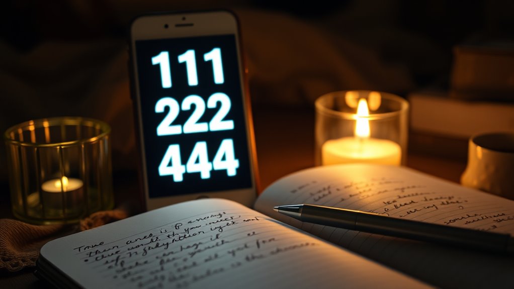 soulmate thoughts via angel numbers