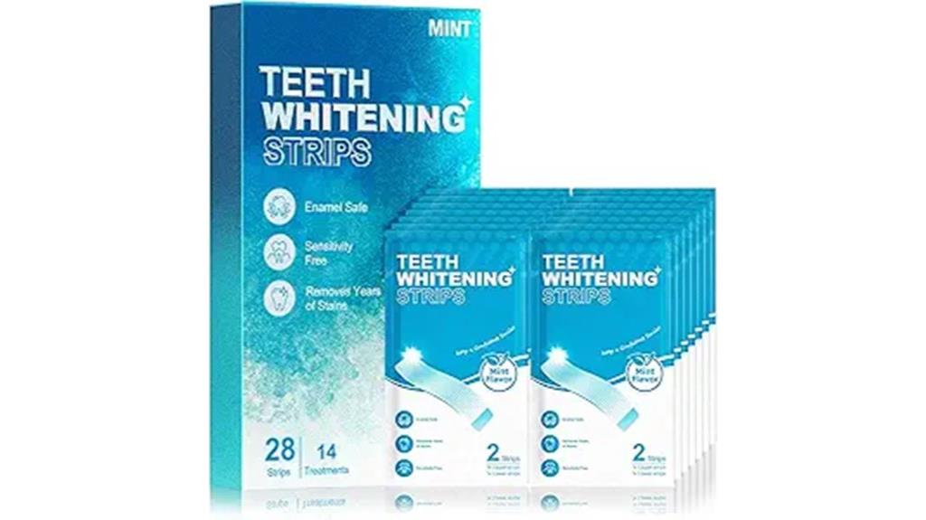 28 strip oral whitening