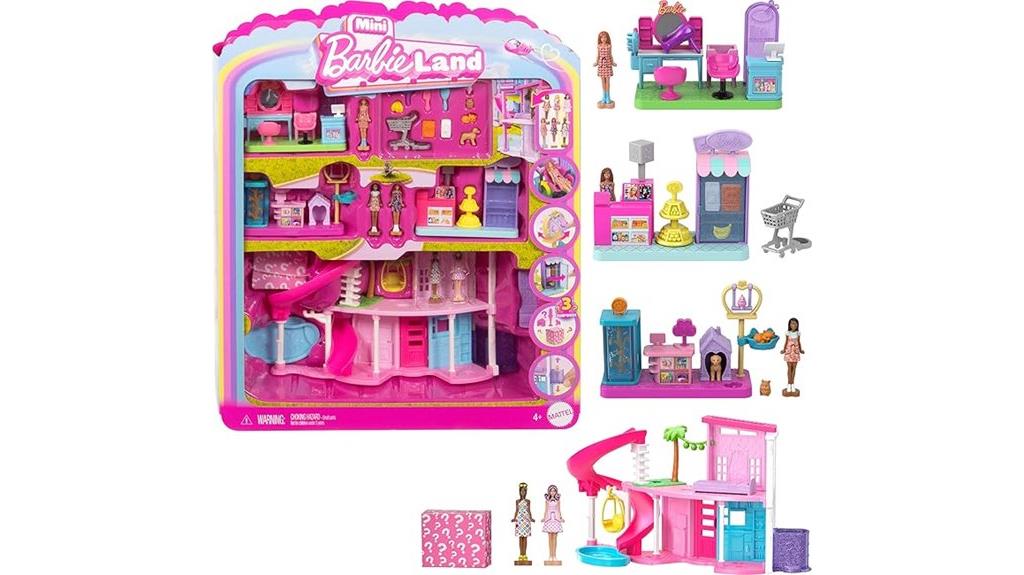 barbie dreamhouse playset collection