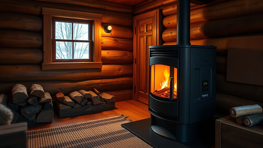 choosing efficient off grid heating