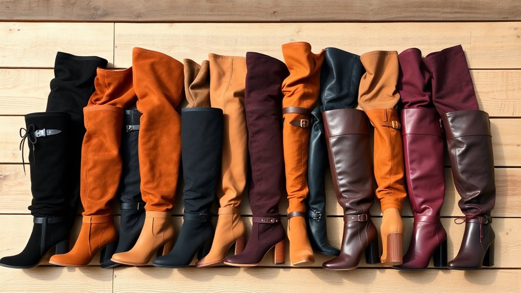 comfortable stylish wide calf boots