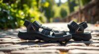 comfortable walking sandal options