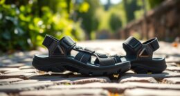 comfortable walking sandal options