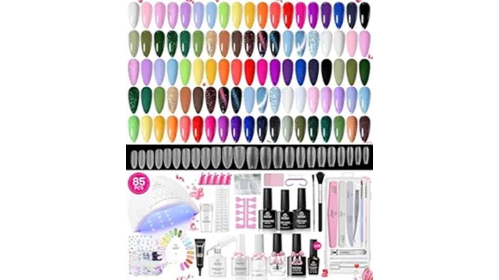 complete 85 piece gel kit