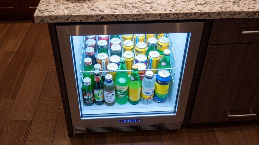 cooler capacity and features