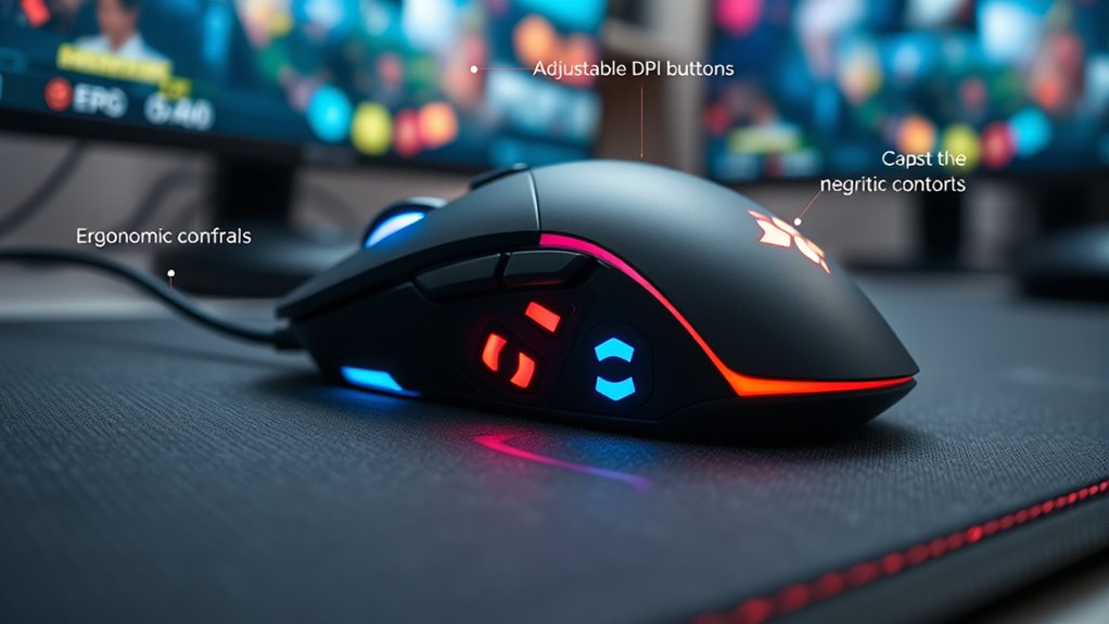 customizable buttons precision comfort