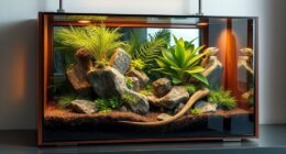 elegant high end reptile enclosures