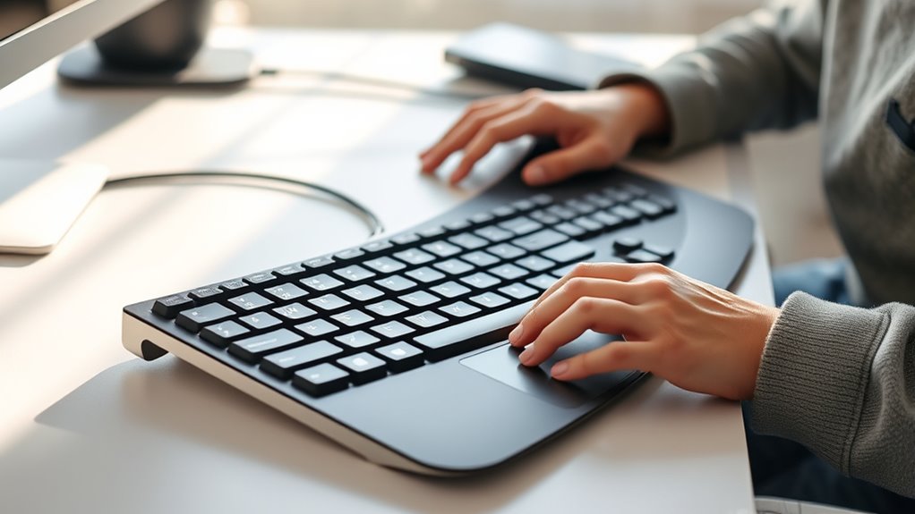 ergonomic design and features